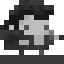 The little unnamed protagonist of “Aground”, standing on some ground all noble.